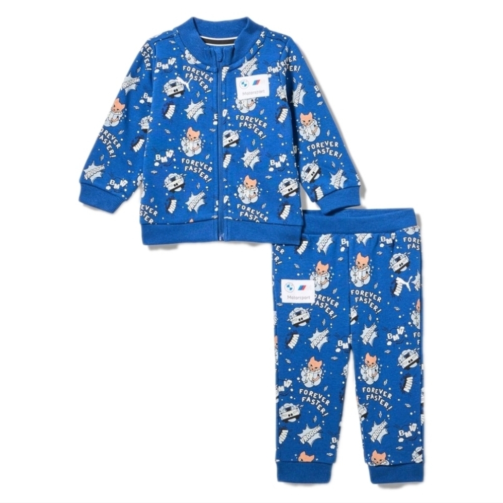 PUMA x BMW M Motorsport Toddler Jogger Set — Size 4T — Rare Print